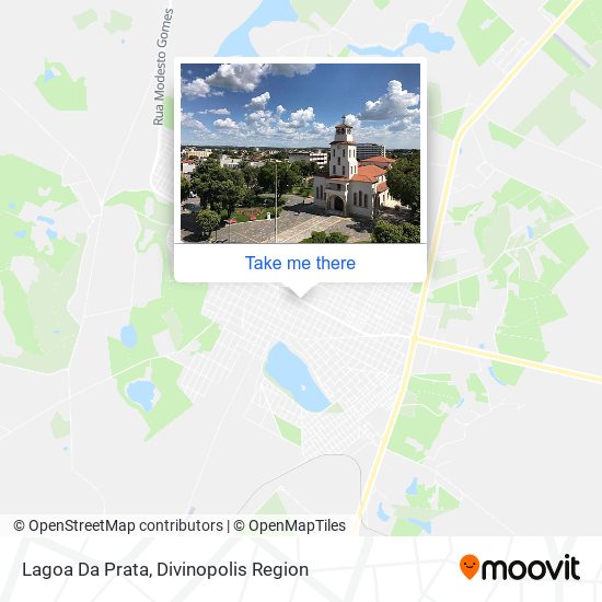 Lagoa Da Prata map