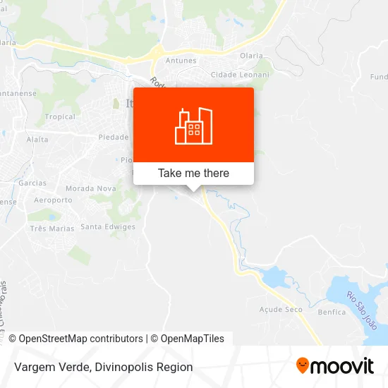 Vargem Verde map