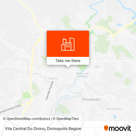Vila Central Do Divino map