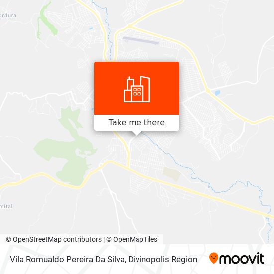 Mapa Vila Romualdo Pereira Da Silva