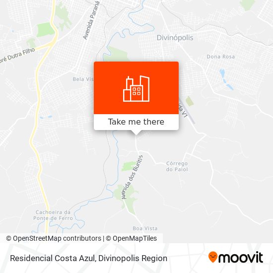 Residencial Costa Azul map