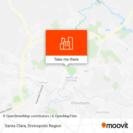 Santa Clara map