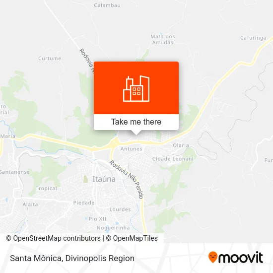 Santa Mônica map