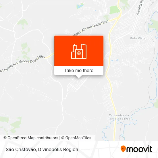 São Cristovão map