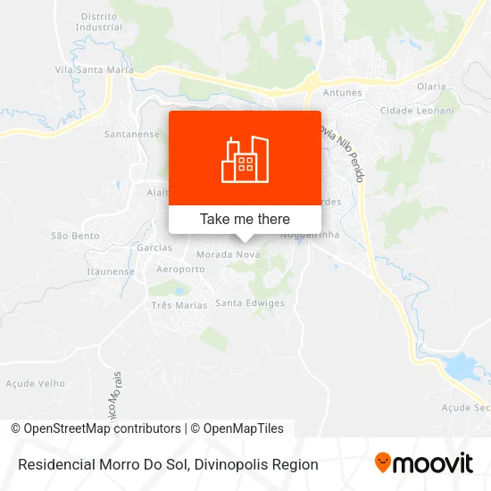 Residencial Morro Do Sol map