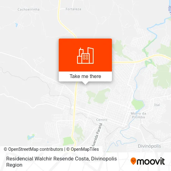 Residencial Walchir Resende Costa map