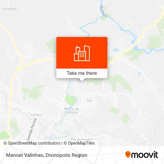 Manoel Valinhas map