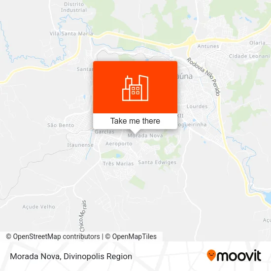 Morada Nova map