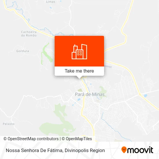 Nossa Senhora De Fátima map