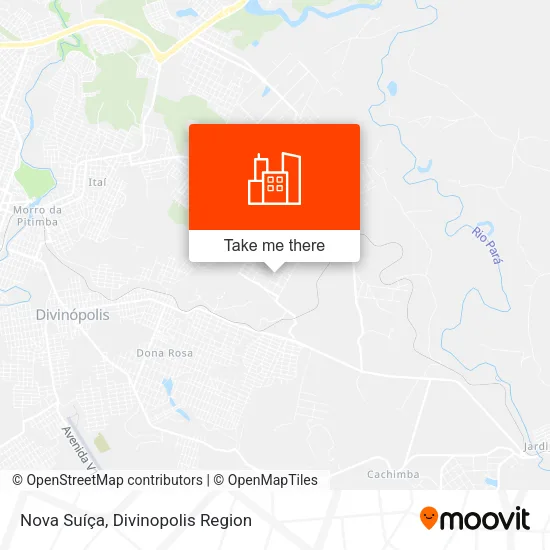 Nova Suíça map