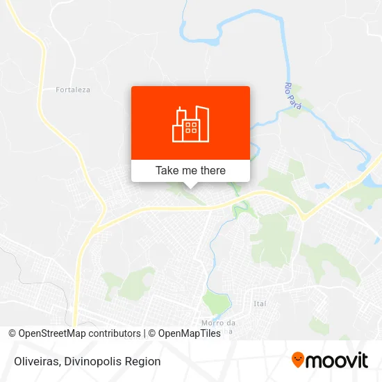 Oliveiras map