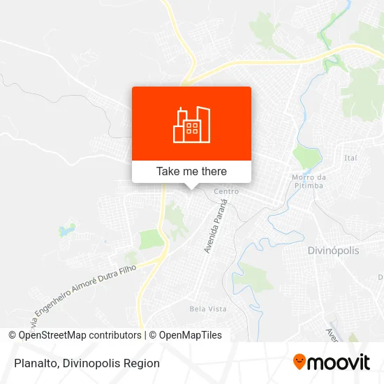 Planalto map