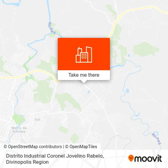 Distrito Industrial Coronel Jovelino Rabelo map