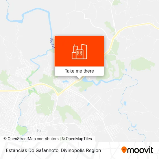Estâncias Do Gafanhoto map