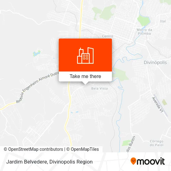 Jardim Belvedere map