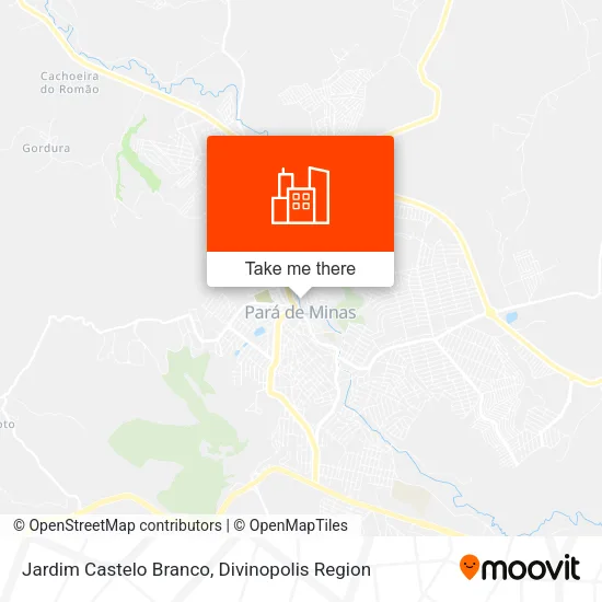 Jardim Castelo Branco map