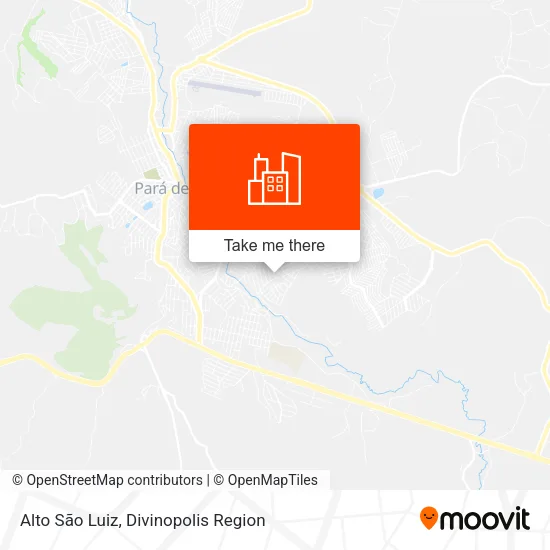 Alto São Luiz map