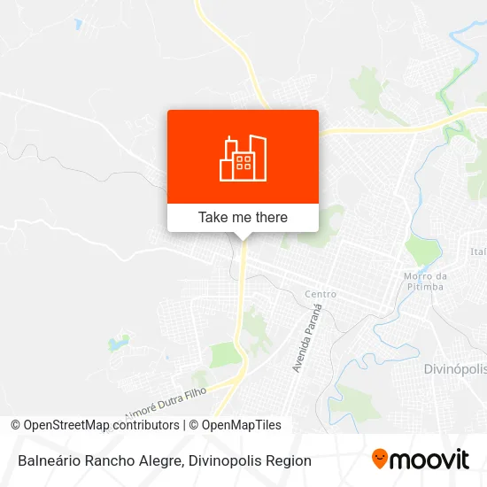 Balneário Rancho Alegre map