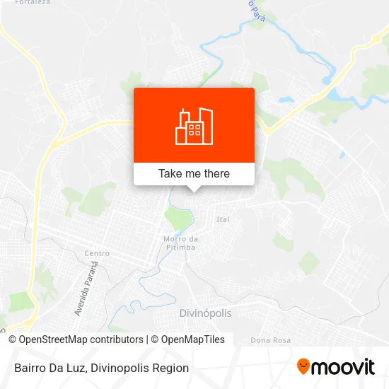 Bairro Da Luz map