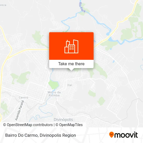 Bairro Do Carmo map