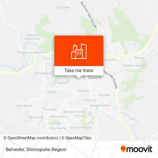 Belveder map