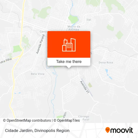 Cidade Jardim map