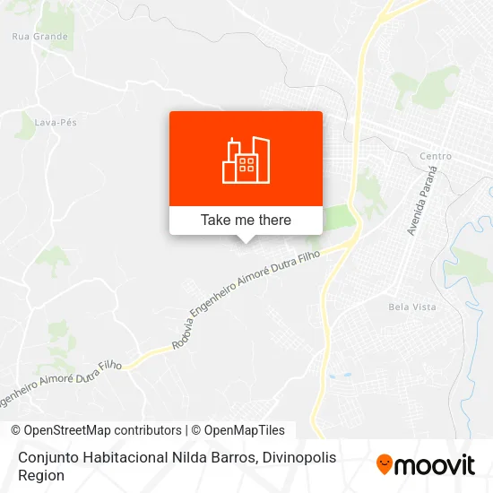 Conjunto Habitacional Nilda Barros map