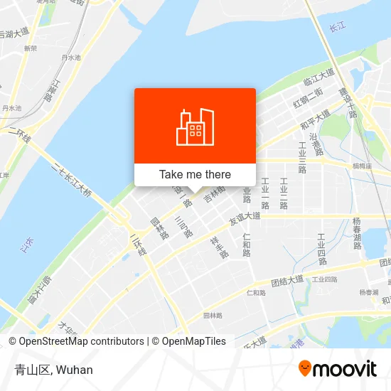 青山区 map