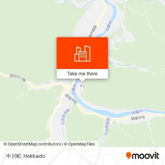 中川町 map