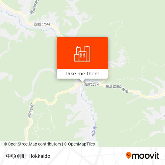 中頓別町 map