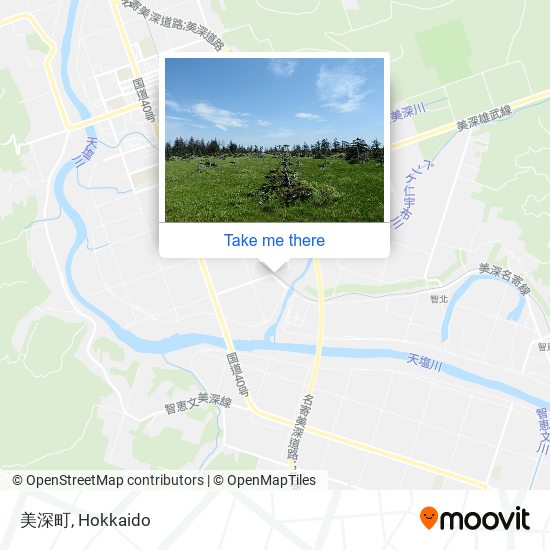 美深町 map