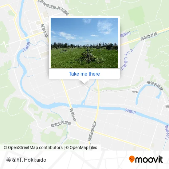 美深町 map