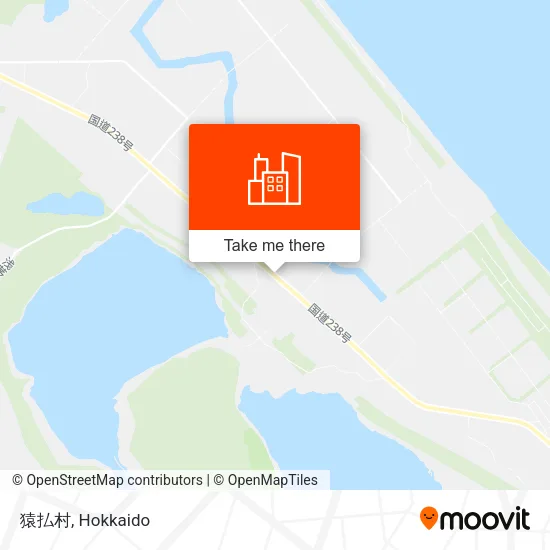 猿払村 map