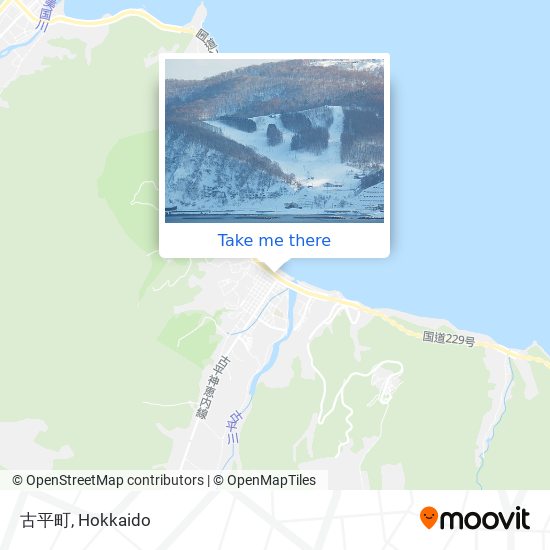 古平町 map
