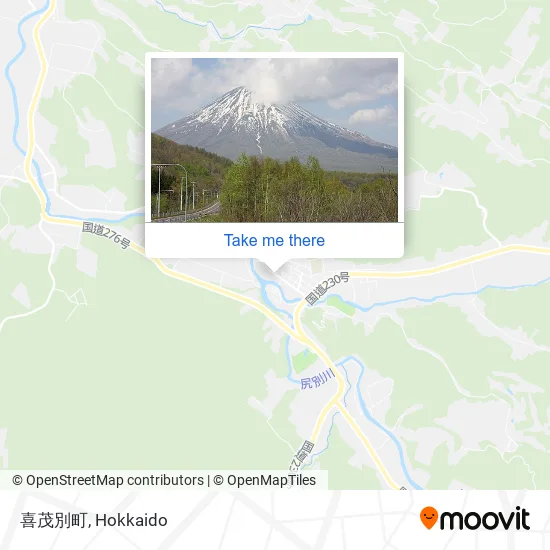 喜茂別町 map