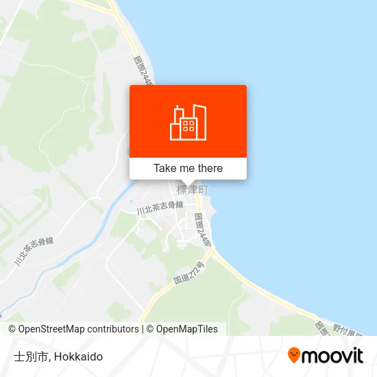士別市 map