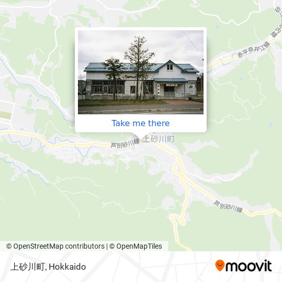 上砂川町 map