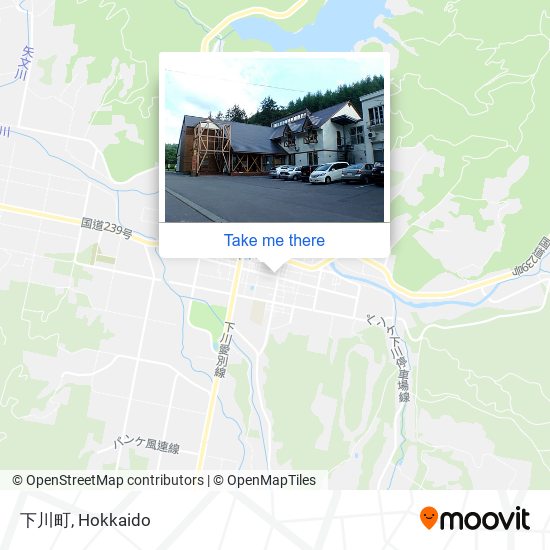 下川町 map