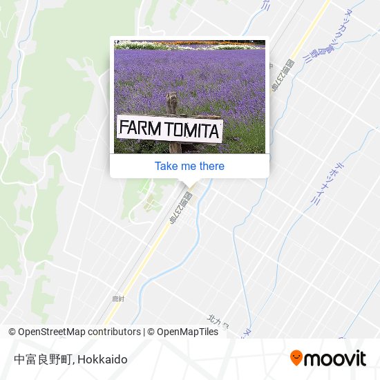 中富良野町 map