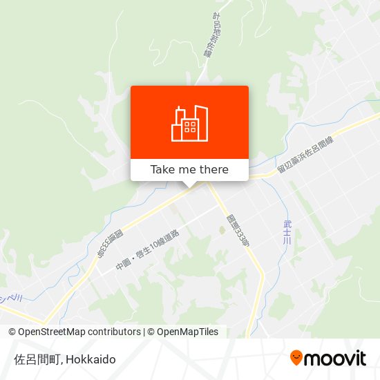 佐呂間町 map