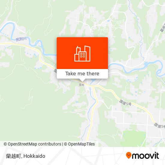 蘭越町 map