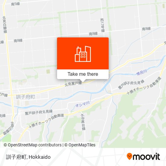 訓子府町 map