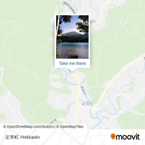 足寄町 map