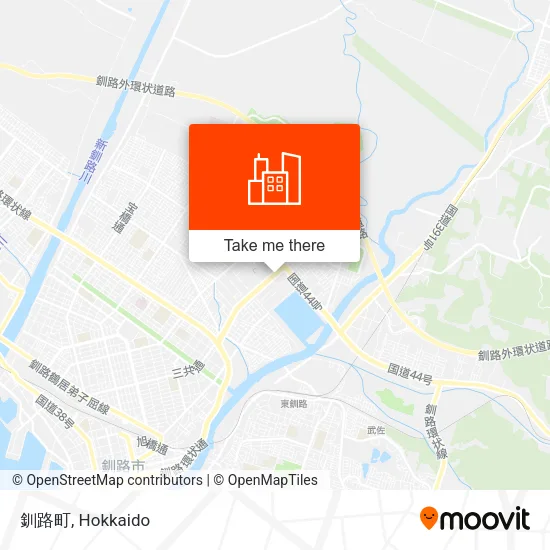 釧路町 map