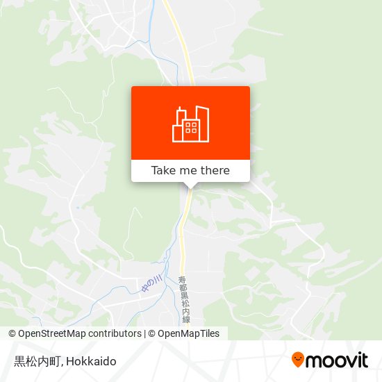 黒松内町 map