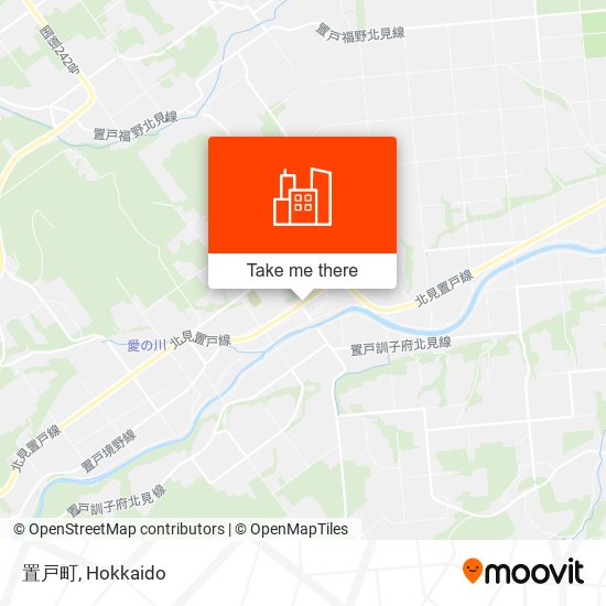 置戸町 map