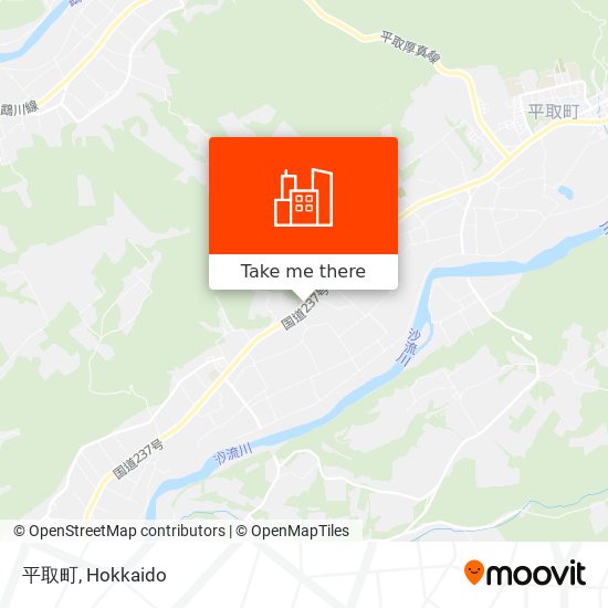 平取町 map