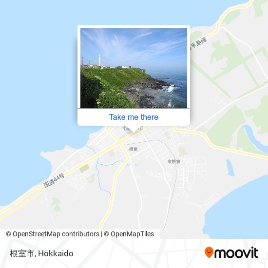 根室市 map