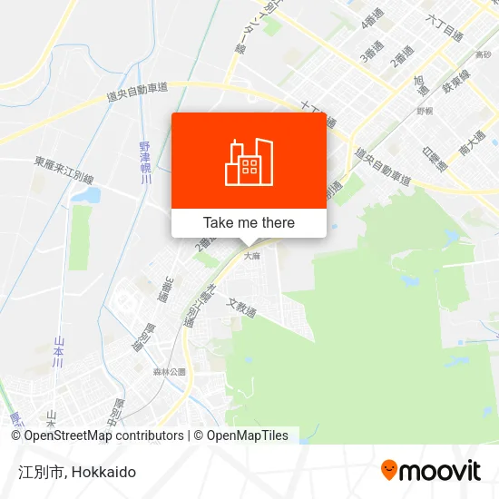 江別市 map