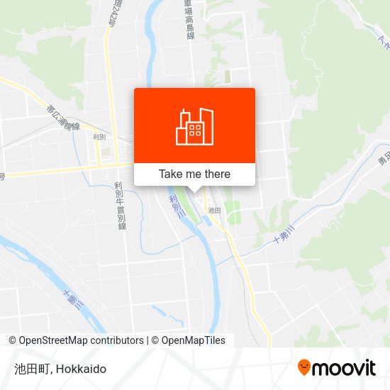 池田町 map